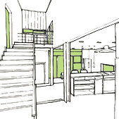 interior view: circulation